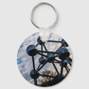 Brussels photo keychain