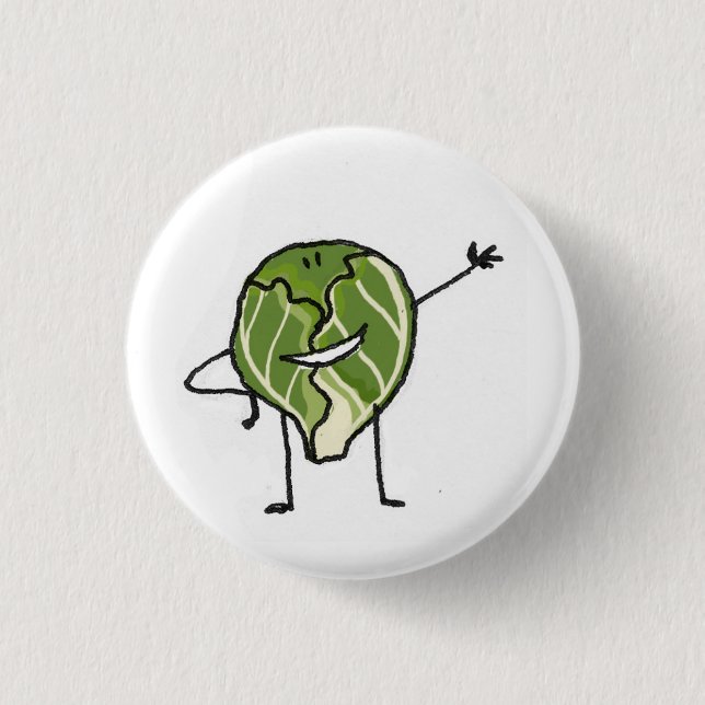 Brussels Sprouts Button (Front)