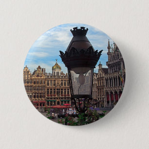 Brussels - The Grand Place 2 Inch Round Button