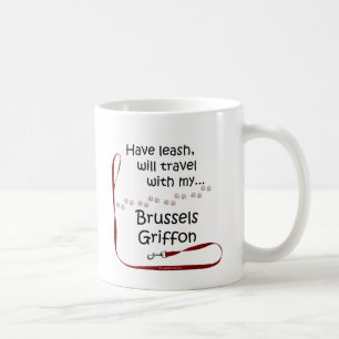 Brussels Travel Leash Coffee Mug