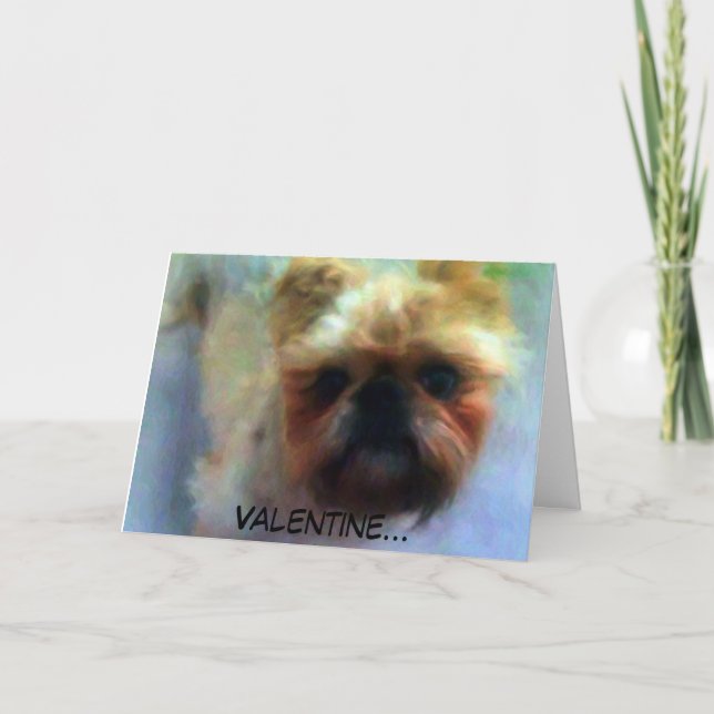Brussels Valentine Holiday Card (Front)