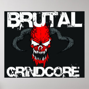 Brutal Grindcore Poster