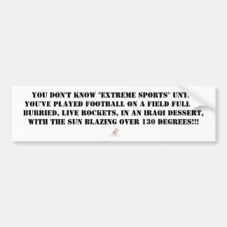 Brutal Muse "Extreme Sports ARMY" Bumpersticker Bumper Sticker