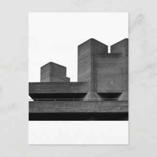 Brutalism Postcard