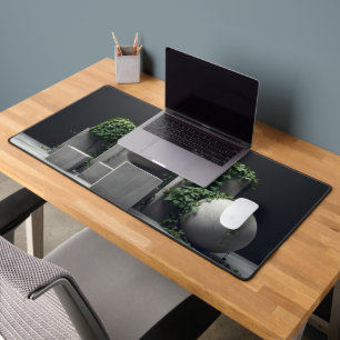 Brutalist Botany Industrial Minimalist Desk Mat