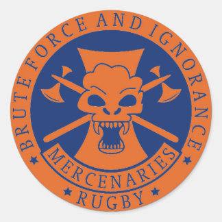 Brute Force and Ignorance 1.5 inch Stickers