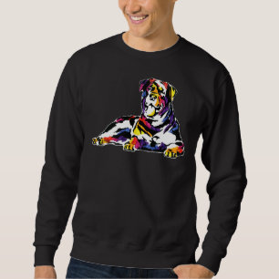 Brutus The Rottweiler Dark Sweatshirt
