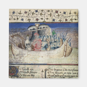 Brutus the Trojan Sets Sail for Britain, from 'The Magnet