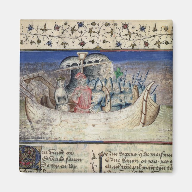 Brutus the Trojan Sets Sail for Britain, from 'The Magnet (Front)