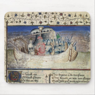 Brutus the Trojan Sets Sail for Britain, from 'The Mouse Pad