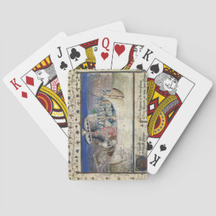 Brutus the Trojan Sets Sail for Britain, from 'The Playing Cards