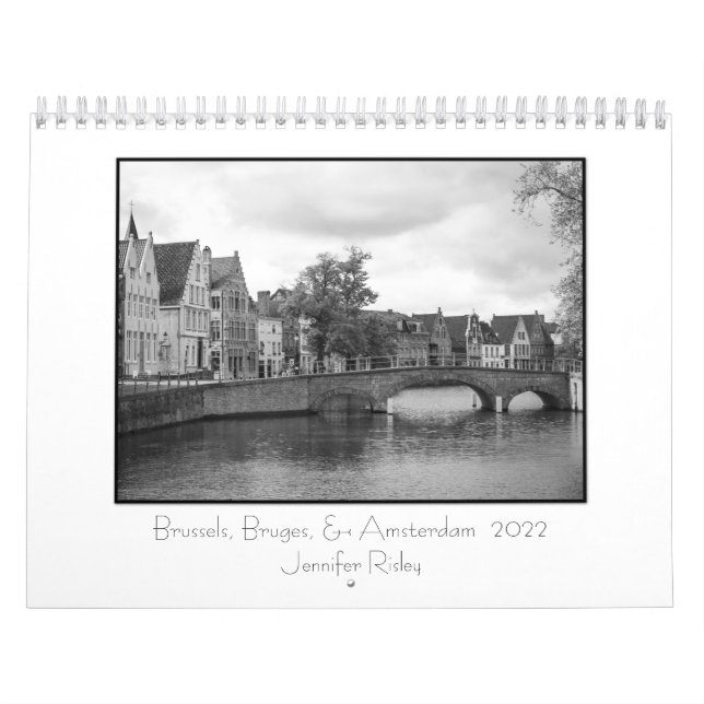 Bruxelles, Bruges, & Amsterdam - Calendrier 2022 (Protection)