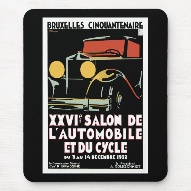 Bruxelles Cinquantenaire Mouse Pad (Front)