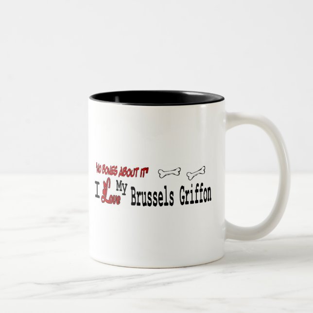 Bruxelles Griffon (I Love) Mug (Droit)