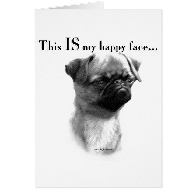 Bruxelles Griffon Joyeux Visage (Devant)