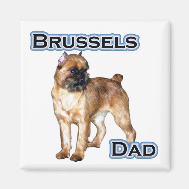 Bruxelles Papa 4 - Magnet (Devant)