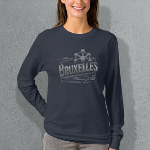 Bruxelles Quantum Nostalgic womens long sleeve T-Shirt