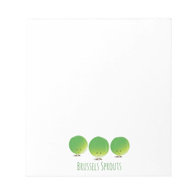 Bruxelles Sprouts | Bloc-notes (Devant)