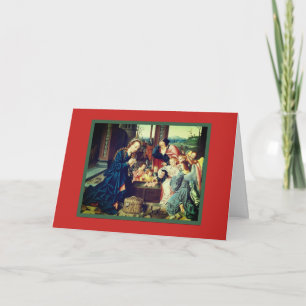 BRUYN NATIVIT "JOYEUX NOËL !" CARTE DE CHRISTMAS
