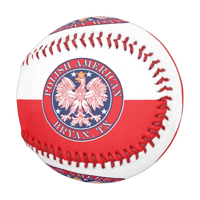 Bryan Texas Polish American Eagle Baseball (Front Right)
