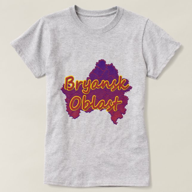Bryansk Oblast T-Shirt (Design Front)
