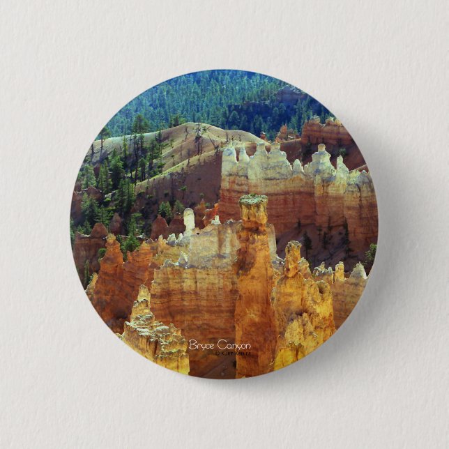 Bryce Canyon 2 Inch Round Button (Front)