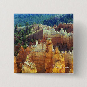 Bryce Canyon 2 Inch Square Button