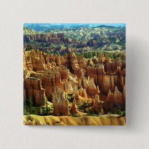 Bryce Canyon 2 Inch Square Button