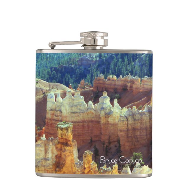 Bryce Canyon Hip Flask (Front)