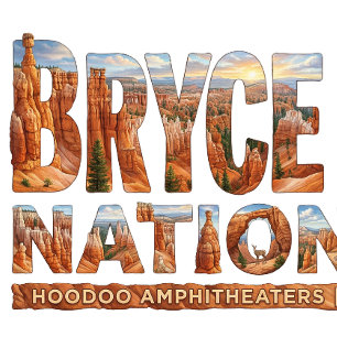 Bryce Canyon Hoodoo Landscape Wonder T-Shirt