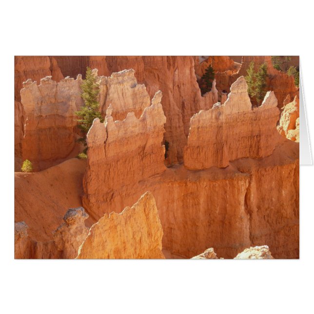 Bryce Canyon Hoodoos Blank Card (Front Horizontal)