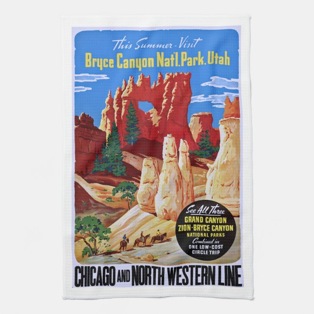 Bryce Canyon Kitchen Towel (Vertical)