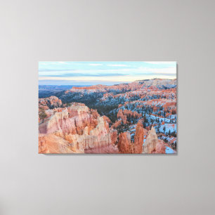 Bryce Canyon Landscape at Dusk Canvas Print