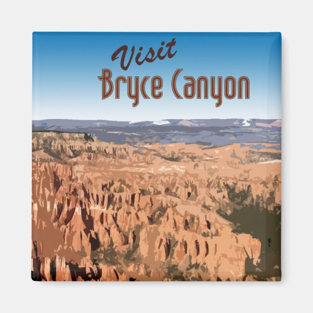Bryce Canyon Magnet Vintage (Devant)