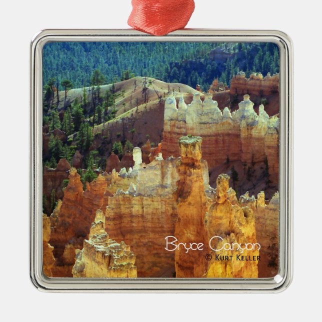 Bryce Canyon Metal Ornament (Front)
