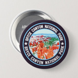 Bryce Canyon National Park                         3 Inch Round Button