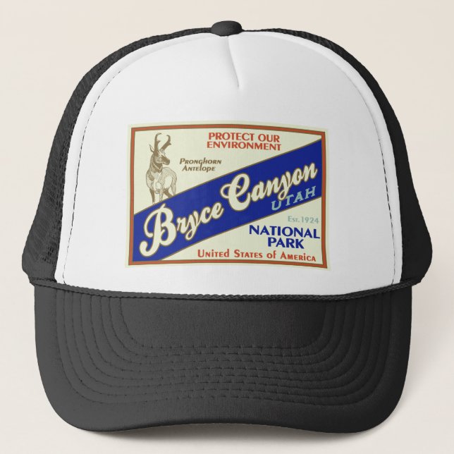 Bryce Canyon National Park (Antelope) Trucker Hat (Front)