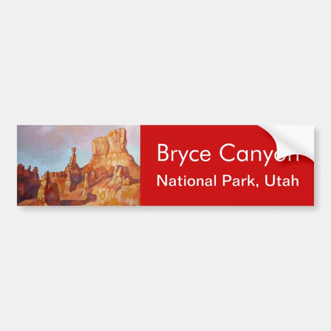 Bryce Canyon National Park Bumper Sticker (Front)