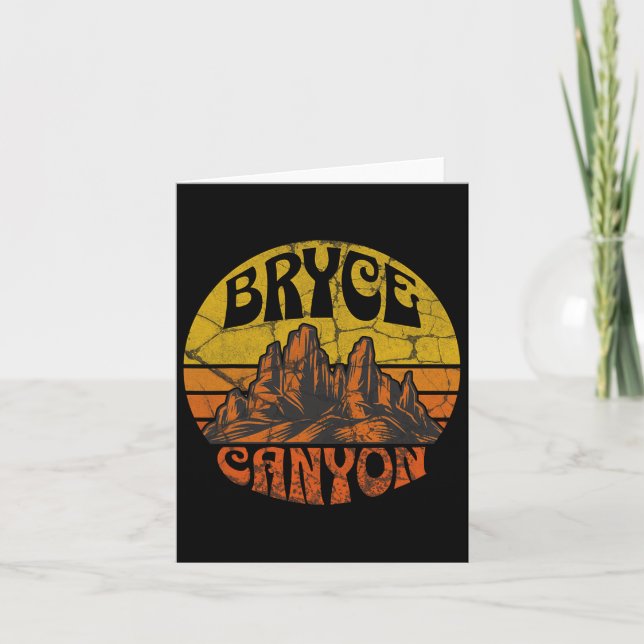 Bryce Canyon National Park  Card (Front)