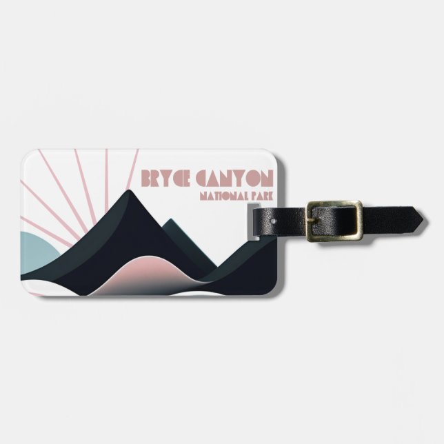 Bryce Canyon National Park Coloured Hills Luggage Tag (Front Horizontal)