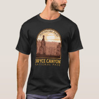 Bryce Canyon National Park Inspiration Point Retro