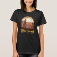 Bryce Canyon National Park Inspiration Point Retro