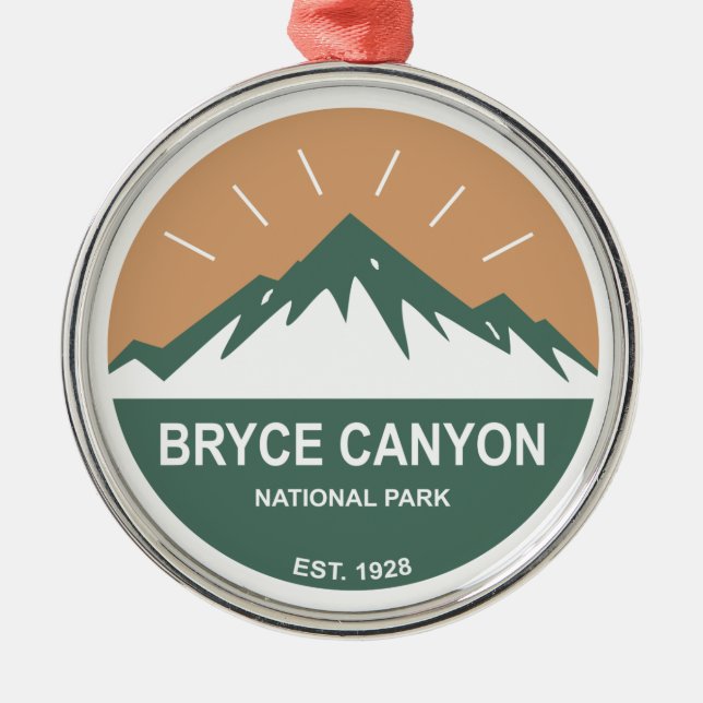 Bryce Canyon National Park Metal Ornament (Front)