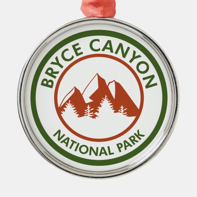 Bryce Canyon National Park Metal Ornament (Front)