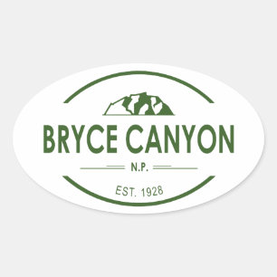 Bryce Canyon National Park Oval Sticker