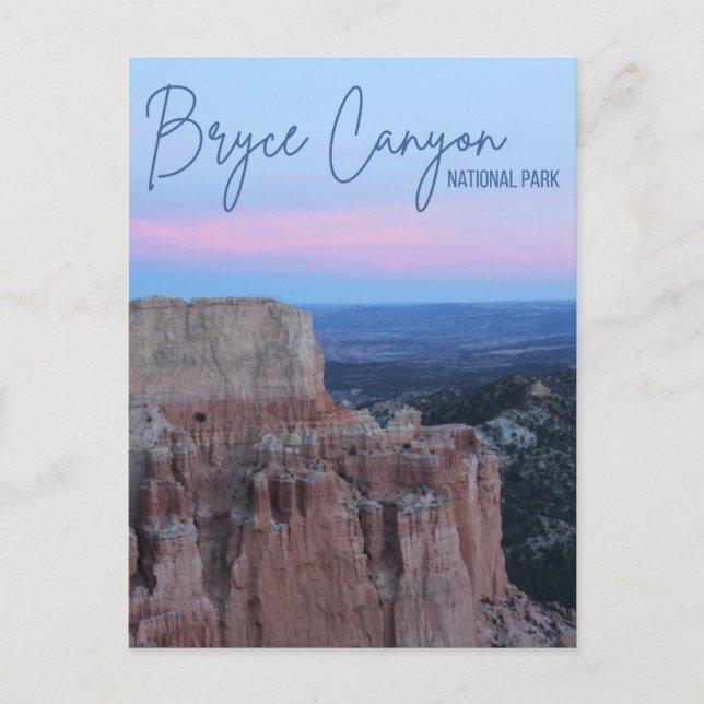 Bryce Canyon National Park Postcard (Front)