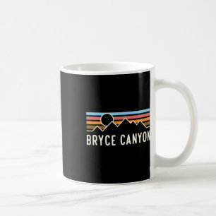Bryce Canyon National Park Retro Mountain Camping  Coffee Mug