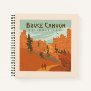 Bryce Canyon National Park Rock Formations Notebook