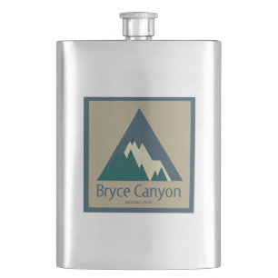 Bryce Canyon National Park Rustic Hip Flask