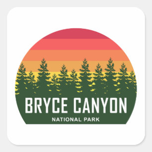 Bryce Canyon National Park Square Sticker